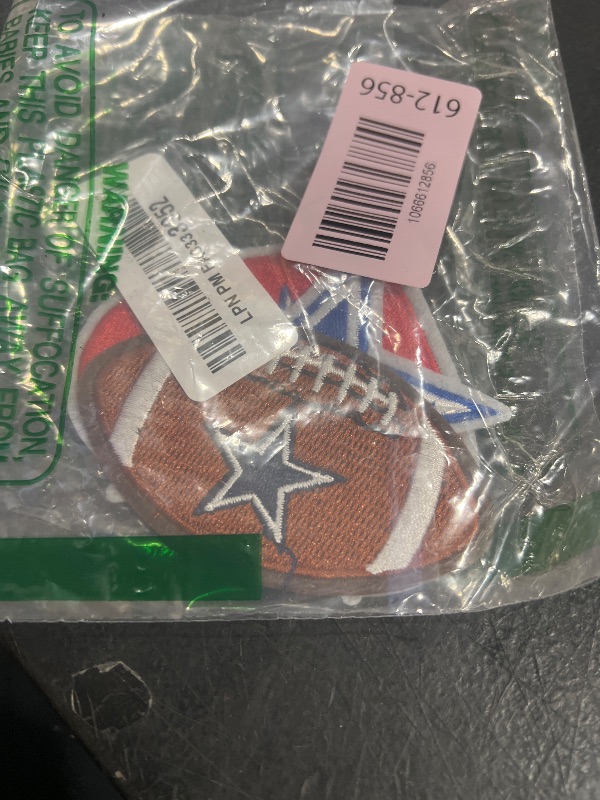 Photo 1 of  The Football Fanavorite Team Iron On Sew On Embroidered Patch