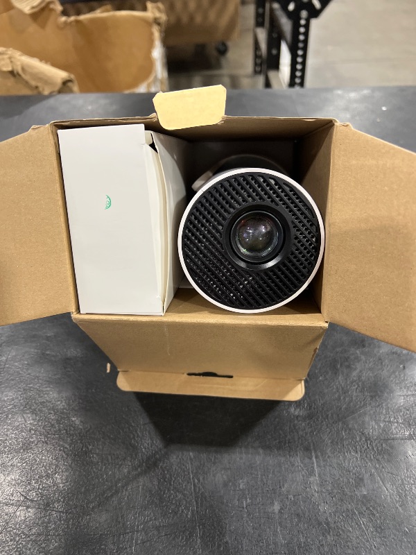 Photo 1 of [Built-in Apps & 2025 Upgraded] Mini Projector with WiFi 6 and Bluetooth 5.4 Support 4K 1080P Auto Keystone 180° Rotatable Projector Portable Compatibile with HDMI/TV Stick/Memory Stick/Laptop, White