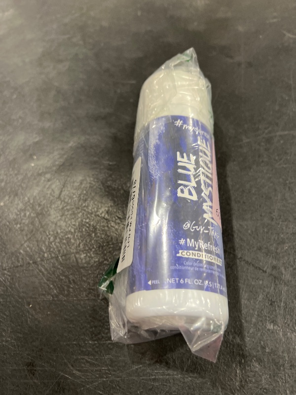Photo 1 of #mydentity MyRefresh Color Depositing Conditioner, Blue Mystique, 6 oz | Temporary Hair Dye | Color Lasts up to 25 washes