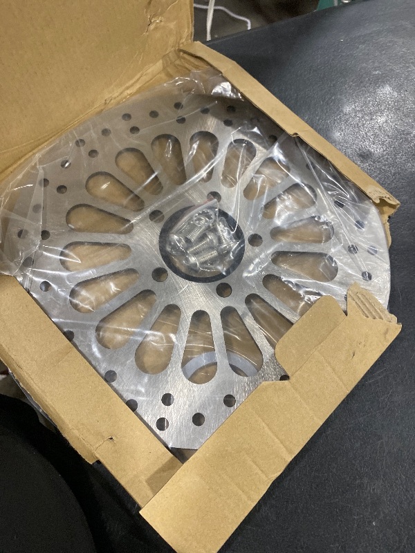 Photo 1 of 1 Piece 11.5''Rear Brake Rotor for Harley Davidson Touring Sportster Dyna and Early Super Glide Softail Great Rear Brake Rotors No Vibration brake rotors for harley davidson