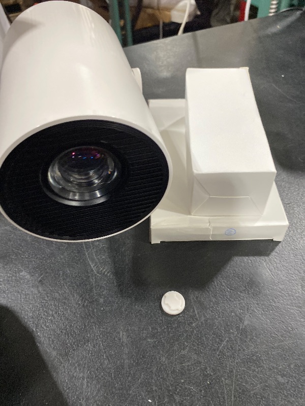 Photo 1 of ?Electric Focus?Magcubic Mini Projector 4K Support, Portable Projector with WiFi 6 and Bluetooth 5.4, Smart Proyector, 5W Soundbase Speaker, 180°Rotation for Home Theater