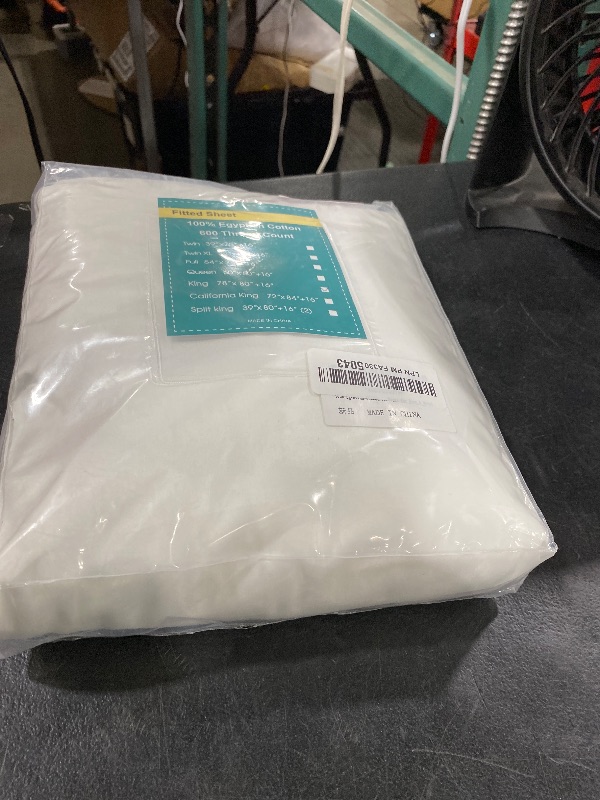 Photo 1 of 100% Egyptian Cotton 1 Fitted Sheet Only