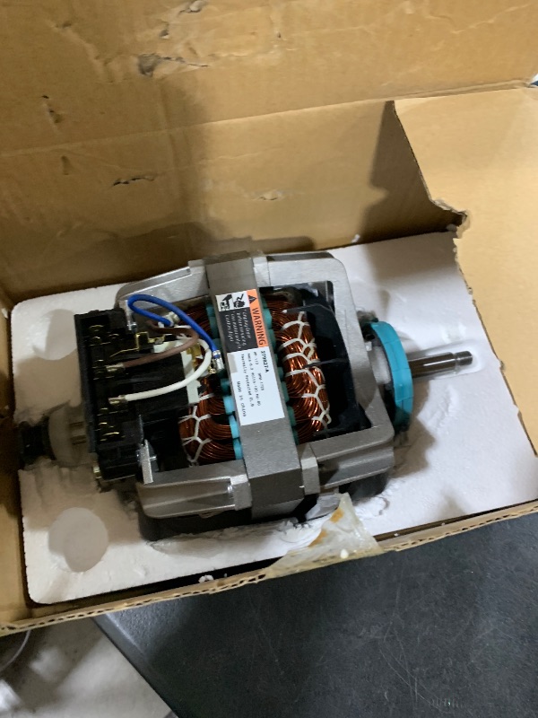 Photo 1 of 0EM 279827 Dryer Drive Motor with Pulley (Upgraded Blower Shaft Length) by puxyblue - Compatible with MayTag Kitchenaid Kenmore Whirlpool Dryer Motor Replaces AP3094245, EAP334304, PS334304,W10194250