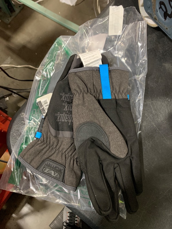 Photo 1 of ***STOCK PHOTO FOR REFERENCE, GLOVES ARE BLACK, GREY & BLUE. SEE ADDITIONAL PHOTOS FOR REFERENCE***
Mechanix Wear: ColdWork FastFit Winter Work Gloves with Elastic Cuff, Wind and Water Resistant, Fleece Insulated, Touch Capable Winter Gloves, For Mild Col
