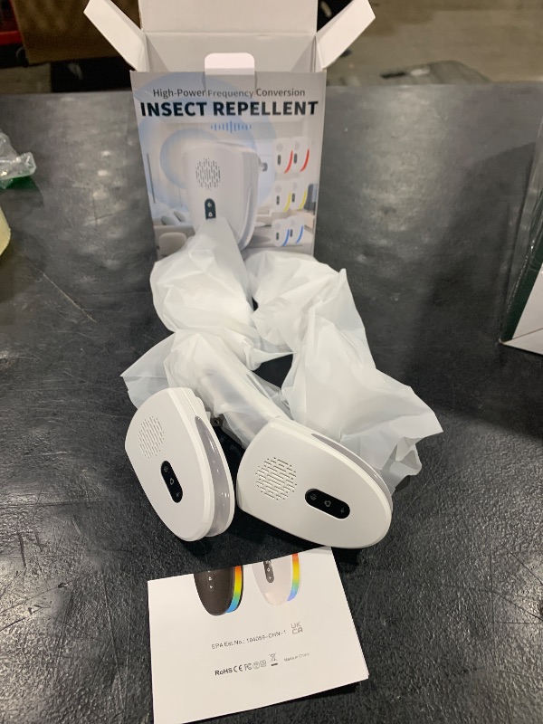 Photo 1 of (2025 Upgraded) Ultrasonic Insect & Pest Indoor Repeller, Plug-in Control Device Repellent for Rodent, Mice, Rats, Roaches, Ants, Spiders, Mosquitoes, Bugs, Home, 3 Mode Switching (6 Pack)