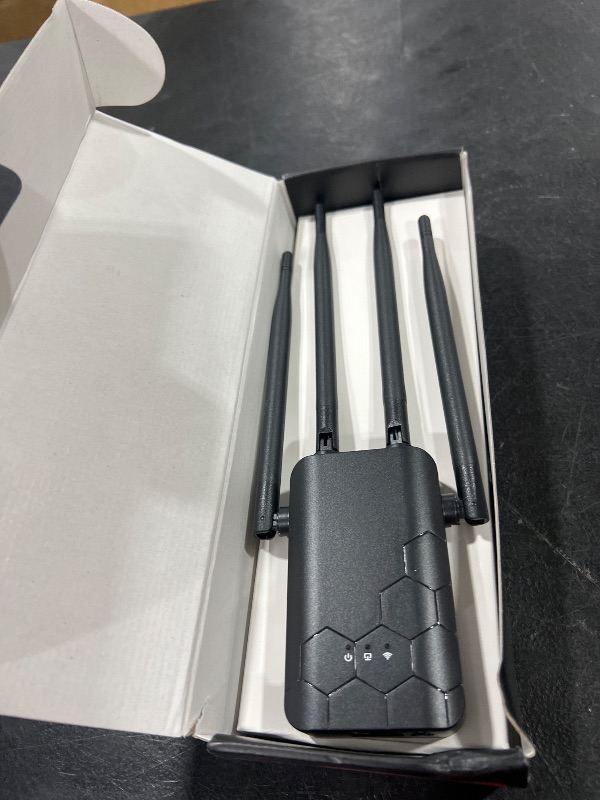 Photo 1 of 2025 WiFi Extender Internet Booster, Long Range Repeater Wireless Routers Amplifier, 1-Tap Setup, Mesh Wi-Fi 80% Faster | Broader Than Ever, 1-Tap Setup, Support More Network Devices at Home