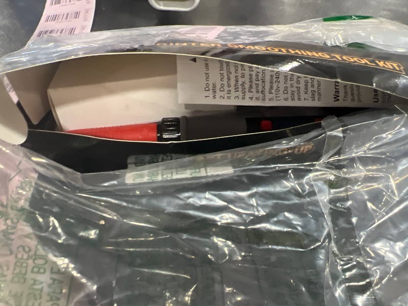 Photo 1 of 21-in-1 3D Printer Smoothing Tool Kit, 80W LCD Digital Adjustable Temperature Soldering Welding Iron Kit with Insert Brass Heatset Nuts & Soldering Tips, Fast Heating 3D Printing Modify Finishing Tool