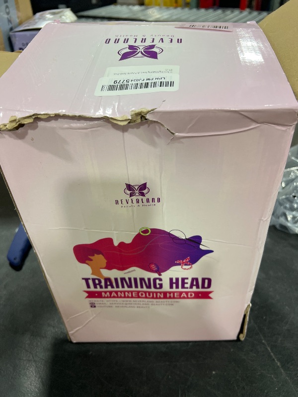 Photo 1 of 23 Inch Wig Head,Wig Stand Tripod with Head,Canvas Wig Head Stand with Mannequin Head for Wigs,Manikin Head Block Set for Wigs Making Display with Wig caps,T Pins Set,Bristle Brush