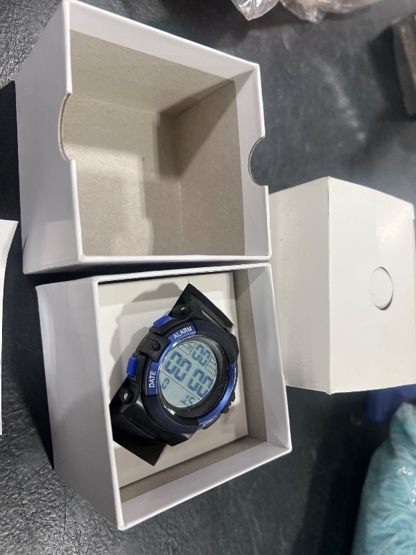 Photo 1 of A ALPS Digital Watch with Rubber Band for Kids - Waterproof, Shockproof, Daily Use