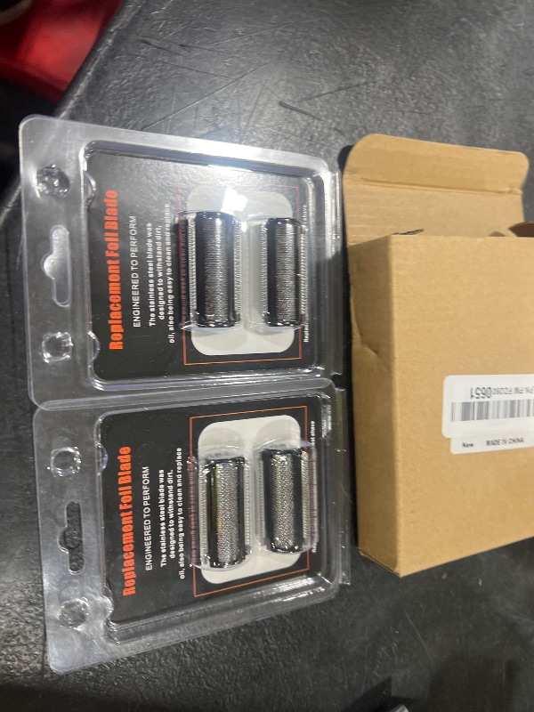 Photo 1 of 4 Pack Replacement Foil Blade Compatible with MANSCAPED The Lawn Mower Electric 5.0 Ultra Hair Trimmer,Replacement Clipper Blades Groin Hair Foil Shaver Head for Close Body Hair Grooming