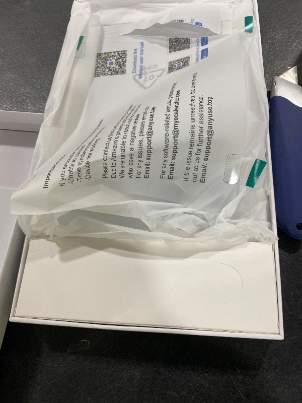 Photo 1 of 10.1 Inch Smart Digital Calendar & Chore Chart – IPS HD Touchscreen Family Organizer, Desk Planner with Meal Scheduler, Android App Support & Photo Frame | Smart Calendar