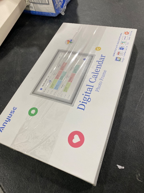 Photo 1 of 10.1 Inch Smart Digital Calendar & Chore Chart – IPS HD Touchscreen Family Organizer, Desk Planner with Meal Scheduler, Android App Support & Photo Frame | Smart Calendar