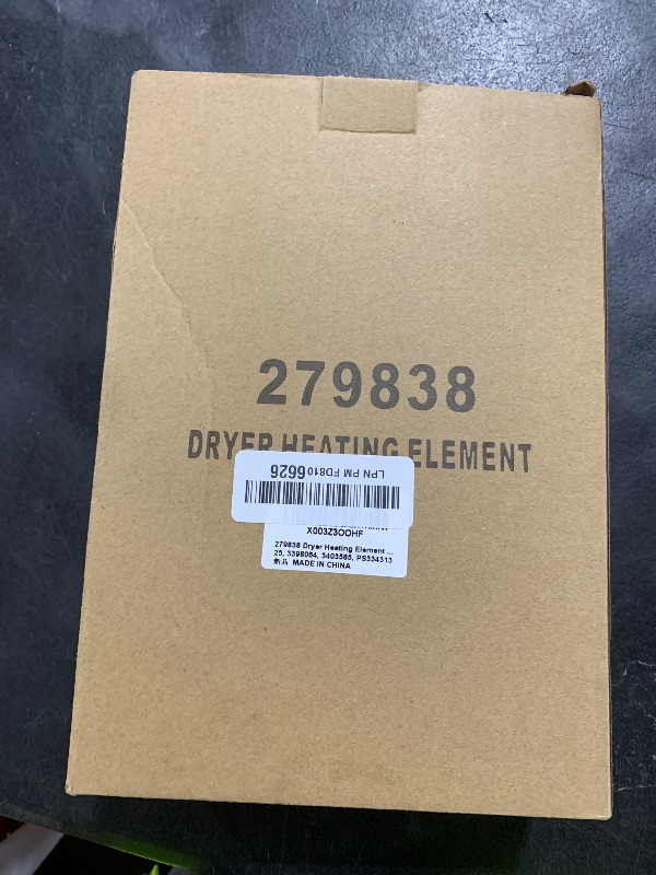 Photo 1 of ?95% Nickel?279838 Dryer Heating Element, Compatible with Whirlpool WED4815EW1 Kenmore 500 600 70 80 Series Model 110 Roper RED4440VQ1 Maytag MEDC200XW3 Amana NED4600YQ1 Admiral MEDC200XW3 Dryer Parts