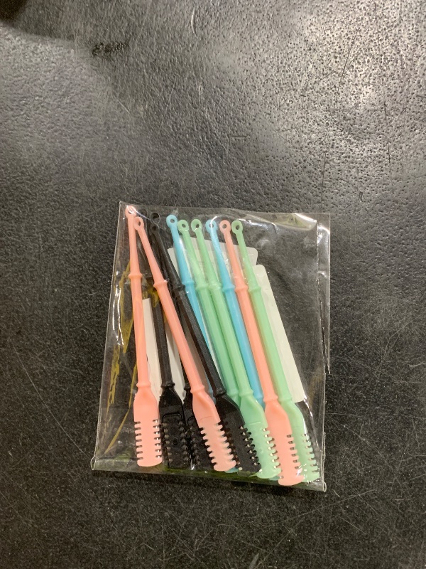 Photo 1 of 12pcs Nose Hair Trimmer, 2-in-1 Nasal Hair Cutter Manual Nose Hair Trimmer Nose Hair Plucker Manual Nose Hair Clippers Rotary Nose Hair Trimmer for Men Women(Black Blue Pink Green)