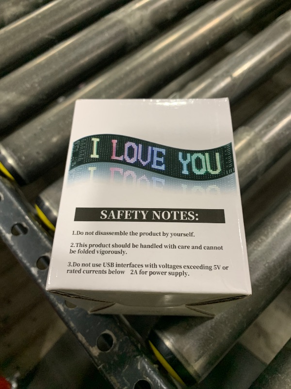 Photo 1 of 1 Pack 6.8"x2.75" LED Devil Eyes Light Sign for Cars, Ojos Led para Carro, Remote/App Control, USB-Powered Flexible Panel, Custom Dynamic Patterns for Windows of Cars SUVs Small Medium Truck