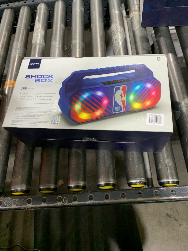 Photo 1 of ?SOAR NBA Wireless Boombox Speaker, Memphis Grizzlies