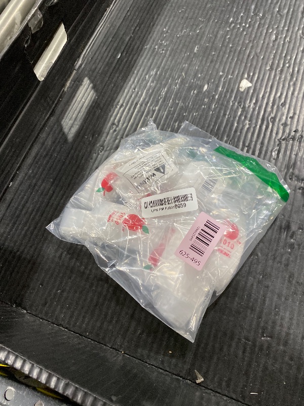 Photo 1 of 1000PCS 1"x1" Small Plastic Bags 2.4 Mil Clear Zip Resealable Lock Baggies Thick For Packaging Pill Jewelry Bag Durable