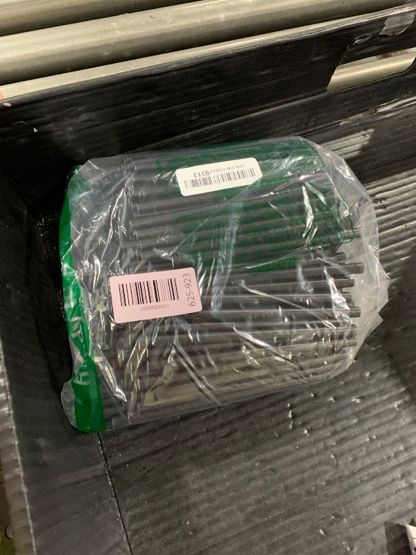 Photo 1 of [500 Bulk] 5.75 inch Black Short Paper Straws, Stir Straws for Cocktail, Coffee, Mixed Drinks - Home, Bar and Restaurant Straws - 100% Biodegradable