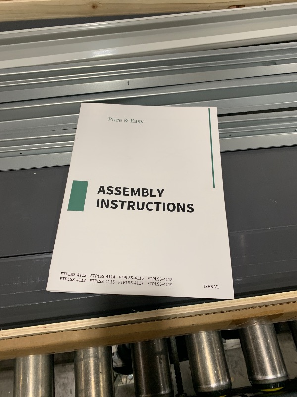 Photo 1 of [SOLD FOR PARTS ] [BOX 1 OF 2]  DWVO 8'x6' Large Metal Outdoor Storage Shed, Heavy Duty Tool Storage Sheds for Backyard Patio Lawn - Ideal for Bicycles, Garden Tools, and Lawn Equipment, Easy-to-Assemble, Dark Gray