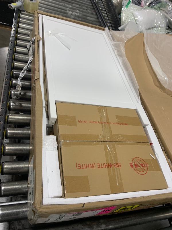 Photo 1 of [BOX 1 OF 2] [INCOMPLETE SET] Dream On Me Cleo Double Dresser in White