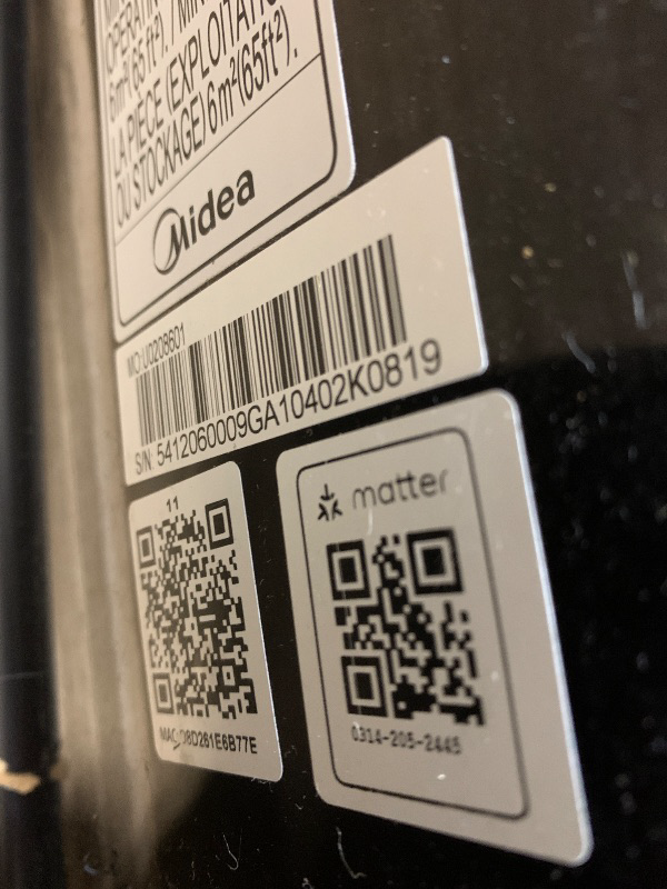 Photo 1 of [SOLD FOR PARTS] Midea Duo 12000 BTU DOE 115-Volt Vented Large Room Smart Portable Air Conditioner with Heater, Remote Included
