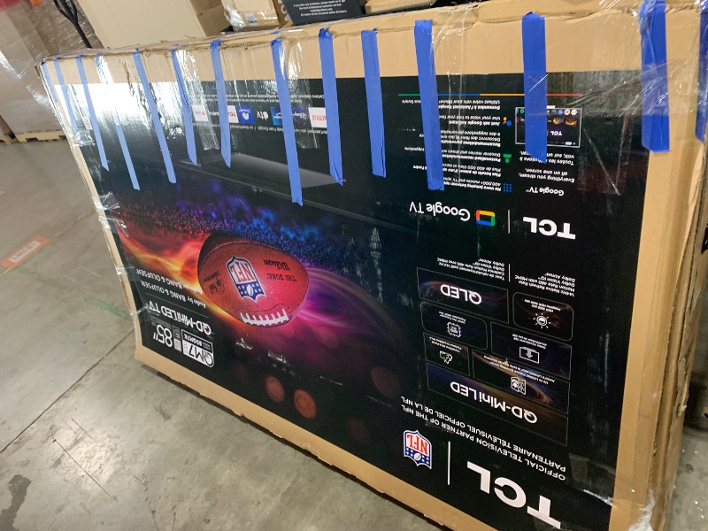 Photo 1 of [SOLD FOR PARTS] TCL - 85" Class QM7K Series 4K UHD HDR QD Mini LED Smart TV with Google TV (2025)