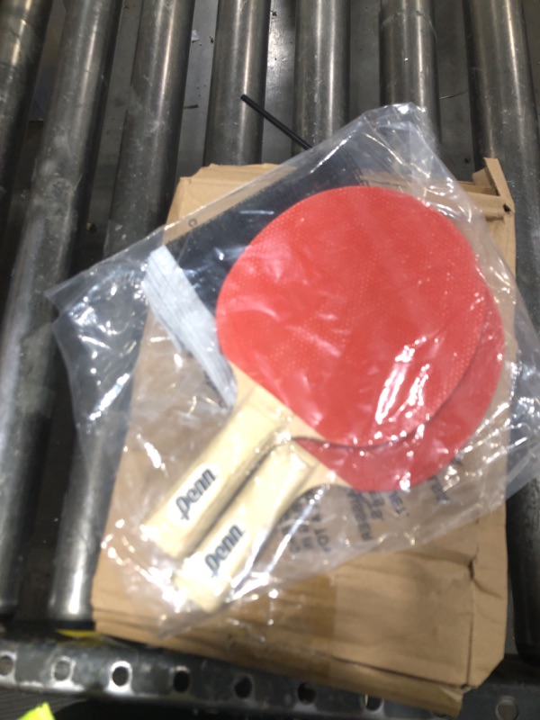 Photo 1 of Penn Easy Setup Full Size Table Tennis Table – 100% Preassembled – Sets up in Under 5 Minutes – Play Anywhere – Compact Storage – Ping Pong Table with 2 Paddles and 2 Balls