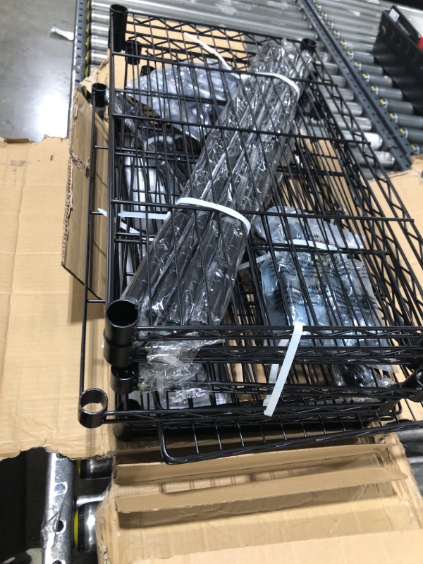 Photo 1 of Barrina CX91 5-Tier Plant Stand with Grow Lights for Indoor Plants, Metal Plant Shelf Display Rack with 1.6FT 25W(Per Light) Full Spectrum Plant Lights for Indoor, Balcony, Living Room, 23.6x13.8x59IN