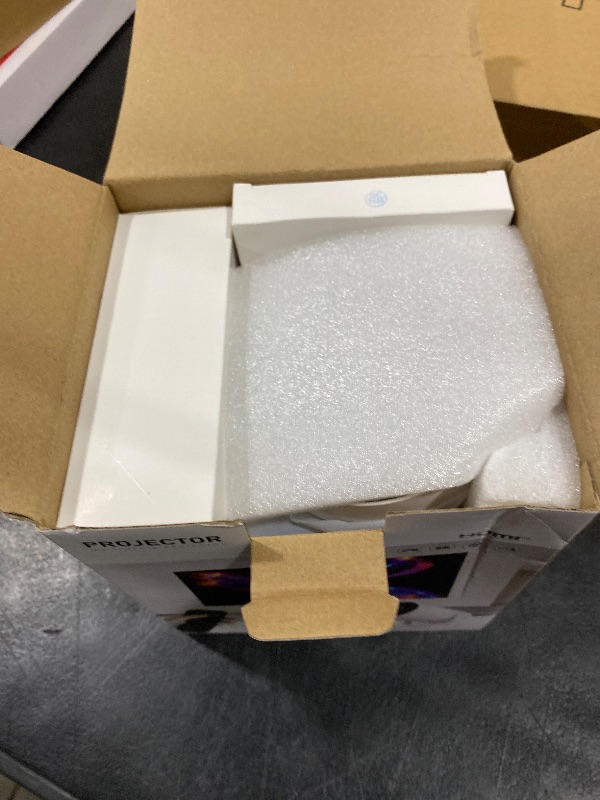 Photo 1 of ?Electric Focus?Mini Portable Projector with 4K Support, Bluetooth 5.4 WIFI6, 5watt Sound Base Speaker, 260 ANSI, Android 11, 210° Rotation , Auto Keystone Correction Video Projector HY300 PLUS