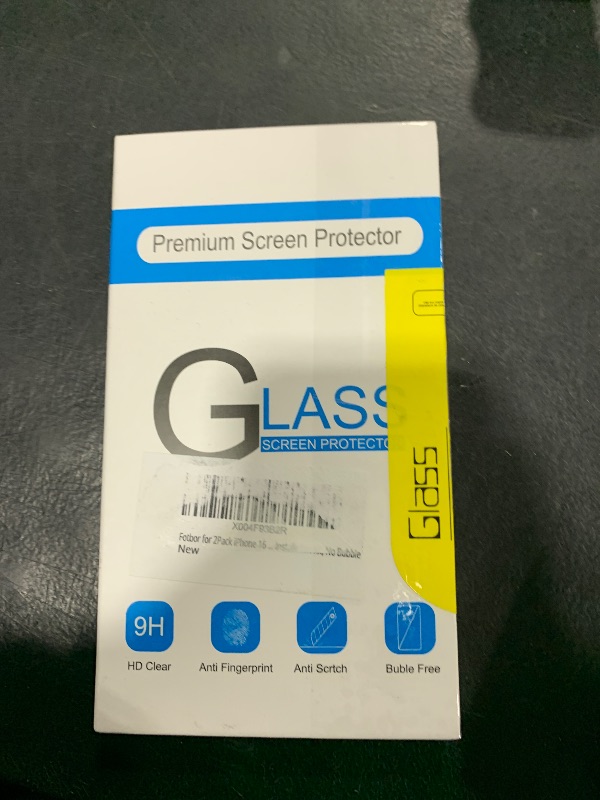 Photo 1 of [2+2 Pack] Hionly for iPhone 16 HD Screen Protector with Camera Lens Protector,Sensor Protection,Case Friendly Tempered Glass Film[9H Hardness] [Bubble Free] [Easy Install]
