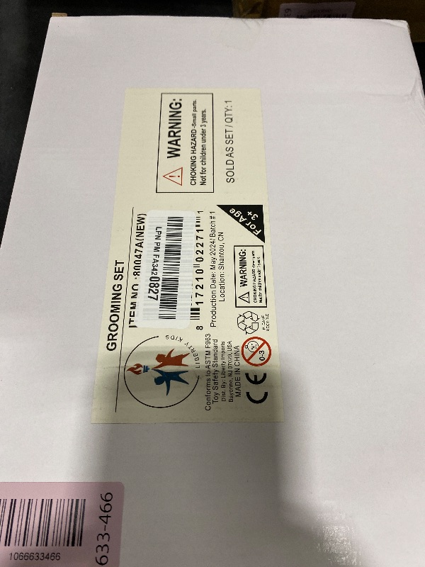 Photo 1 of 24 Pcs Barber Shop Pretend Play Toy - My First Shaving and Grooming Haircut Kit Toddler Role Play Set with Styling Accessories & Storage Box for Kids, Boys