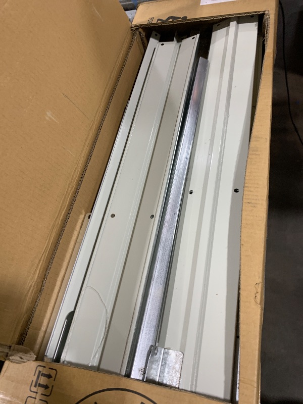 Photo 1 of *PARTIAL SET* Garvee 10×8FT Outdoor Storage Shed, Metal Waterproof Garden Storage Shed Galvanized Steel Utility Tool Shed with Lockable Doors & Vents, All-Weather Shelter for Bike/Kids Car/Mowers/Tool, etc. Gray