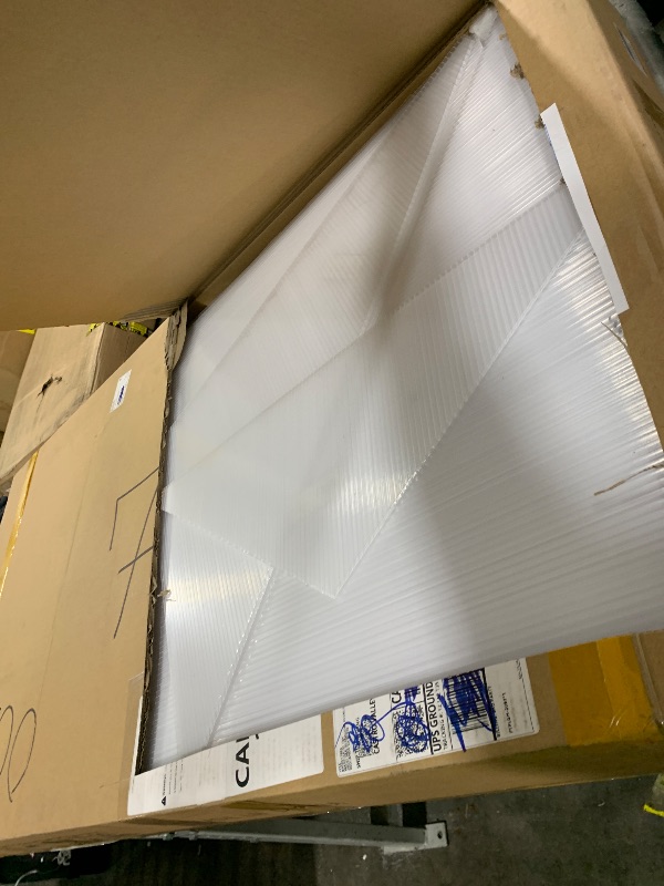 Photo 1 of *PARTIAL SET* YITAHOME 6x8FT Polycarbonate Greenhouse Heavy Duty Green Houses Outdoor Aluminum Greenhouses with Sliding Doors Vent Window Walk-in Greenhouse Large Sun House for Garden Backyard, Matte Silver
