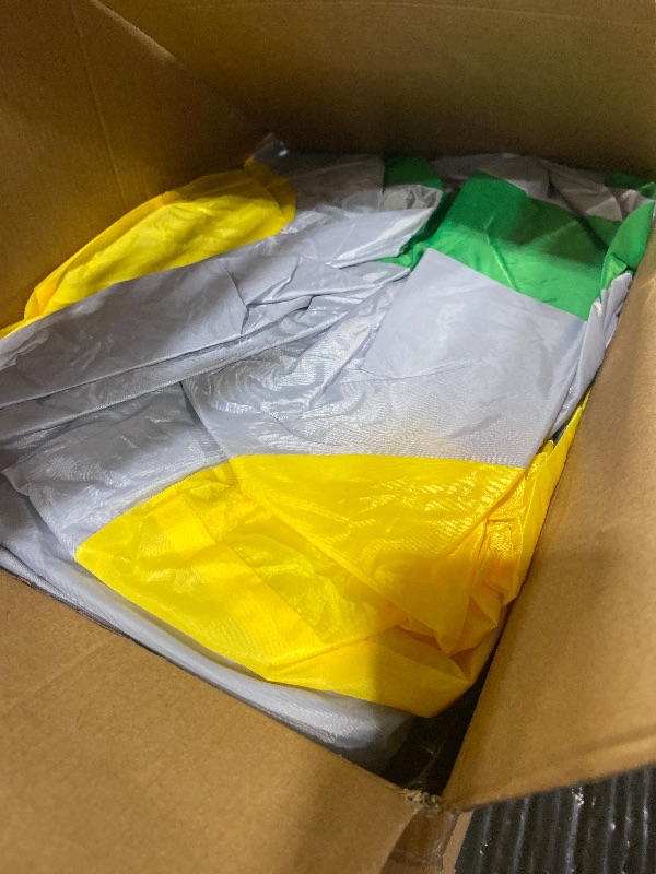 Photo 1 of [ 3 Colors Changing Light ] 10 Ft Tall Halloween Inflatable UFO Cow Abduction Decorations with Build-in LEDs Halloween Blow Up UFO for Halloween Decoration Outdoor Yard Garden Lawn Holiday Party Decor