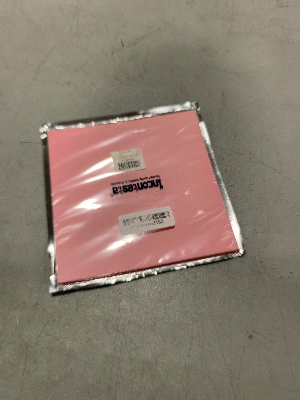 Photo 1 of 10 Pcs 8”X8” Pink Opaque Rigid Plastic Sheet, 0.02 inch Thick PVC Sheet 200mm x 200mm for Office DIY Cutting