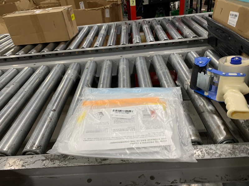 Photo 1 of 10 Pack Dishwasher Safe Reusable Bags, Leakproof Reusable Freezer Bags, BPA Free Food Storage Bags for Lunch Marinate Food Travel - 3 Gallon 3 Snack 4 Sandwich Bags