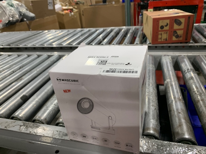 Photo 1 of ?Electric Focus?Magcubic Mini Projector 4K Support, Portable Projector with WiFi 6 and Bluetooth 5.4, Smart Proyector, 5W Soundbase Speaker, 180°Rotation for Home Theater