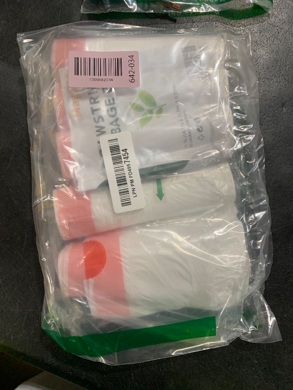 Photo 1 of 1.2 Gallon Trash Bags Drawstring for Bathroom - Magesh 125 Count Mini Small Garbage Bag Unscented Strong Thick Plastic Trash Can Liners for Toilet Home Office and Bedroom