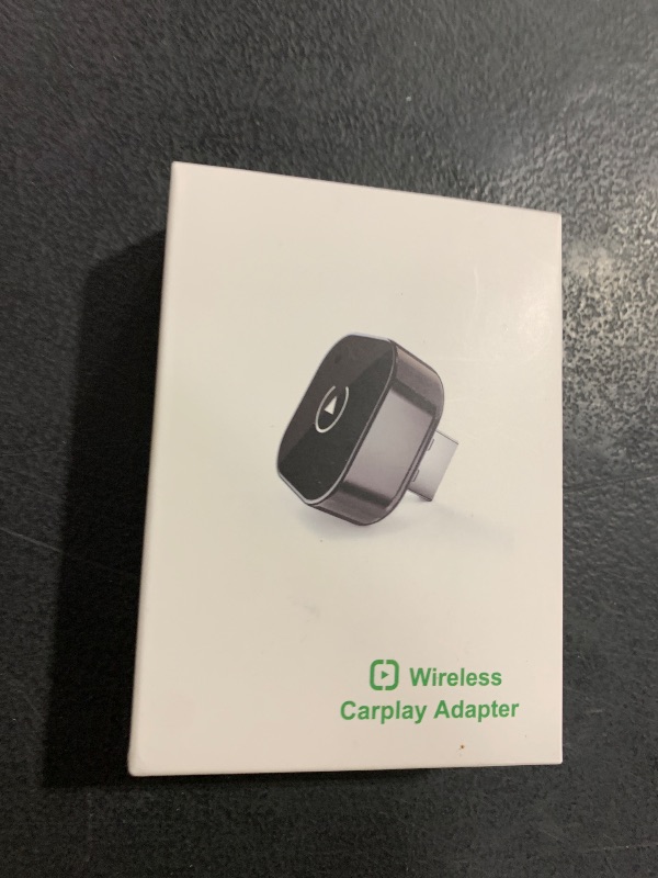 Photo 1 of 2025 Upgraded Wireless CarPlay Adapter& Android Auto Adapter, Mini&Stable CarPlay Wireless Dongle for iOS 10 Android 11 and Above(Black)