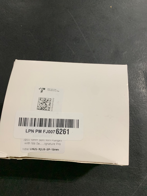 Photo 1 of 2pcs 15mm Soft Rim Flanges with 106 Degree Wider Opening Angle for Medela Breast Pump, PersonalFit, Freestyle, Maxflow, Freestyle Flex Swing Maxi Connector,Lansinoh Signature Pro