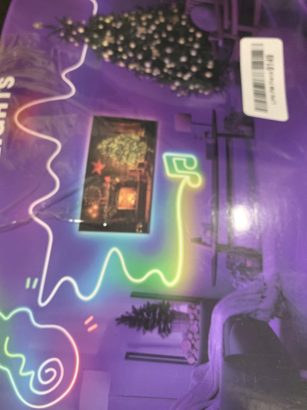 Photo 1 of 16.4Ft Neon Rope Lights,Flexible Led Rope Lights Control with App/Remote,Multiple Modes Music Sync Gaming RGB Led Neon Lights for Bedroom Outdoorh78
' 