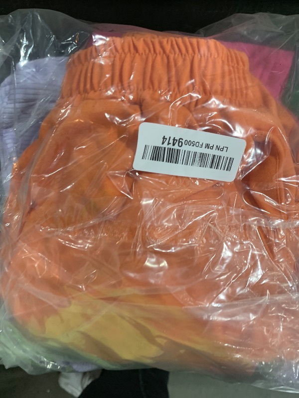 Photo 1 of 5Pack Halloween Cosplay Accessories Set Including Pink T-Shirt Orange Pants Yellow Socks Bracelet Backpack for Women Girls Halloween Cartoon Animated Traveler