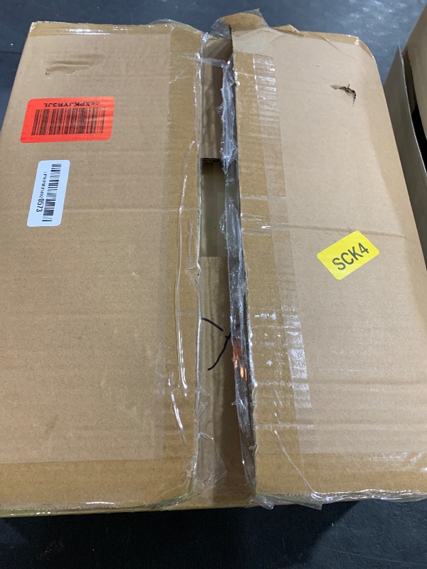 Photo 1 of 3 in 1 Easel for Little Kids with Wood Tray, Double Sided Wooden Easel with Paper Roll, Magnetic Chalkboard & White Board Height Adjustable Painting Standing for Toddlers Childrens 2-5