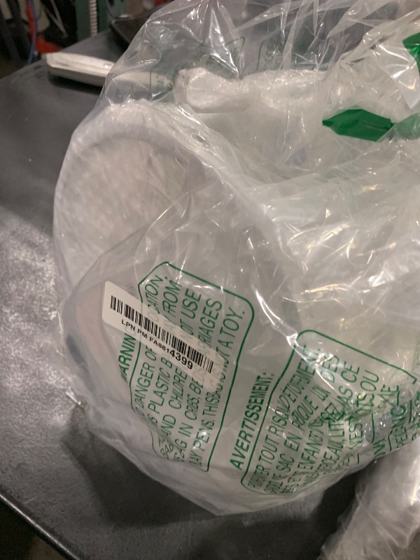 Photo 1 of 1 Pack Metal potted plant stand, rust-proof iron flower pot stand, heavy duty pot stand for indoor patio(White)