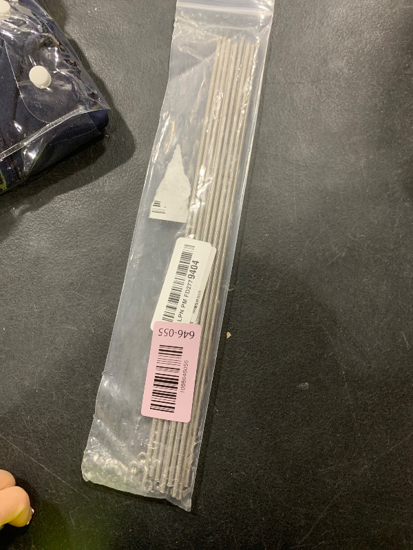 Photo 1 of 24 PCS 8/32 Inch M4 Threaded Rods Studs with Hex Nuts, 12 PCS 300mm Long M4 Stainless Steel Fully Rod Threaded & 12 PCS M4 Nuts for DIY Beaded Garden Stake Rods (M4×300mm (12pcs))