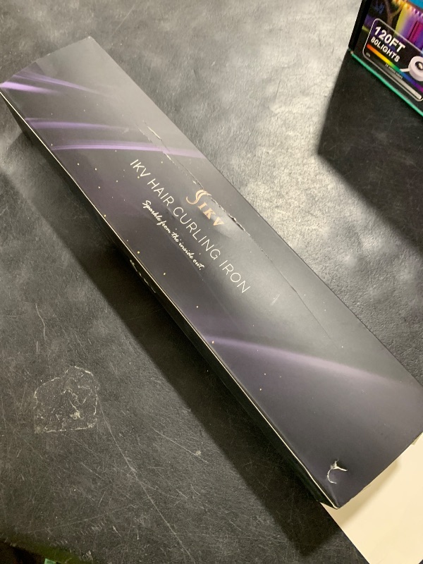 Photo 1 of 1 1/2 inch Extra Long Barrel Curling Iron, 1.5 Inch Large Barrel for Long Hair Ceramic Tourmaline