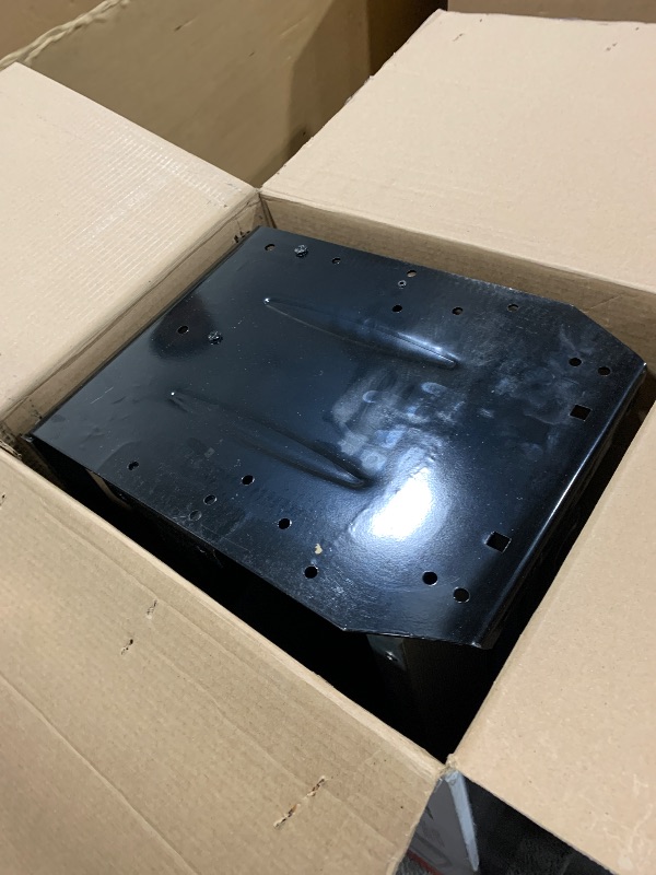 Photo 1 of Lippert Components 432696 Alumi-Tread Triple Manual Step , Black