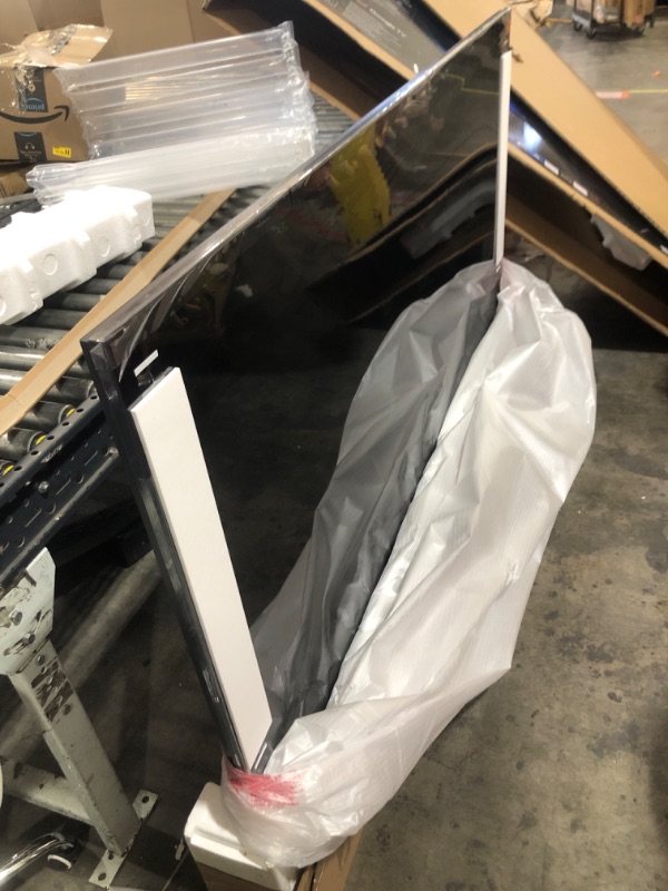 Photo 1 of CRACKED SCREEN--- PARTS ONLY ------------------------------------------------------TCL 85-Inch Class QM6K Series QD-Mini LED 4K UHD Google Smart TV Best Value Mini-LED TV - QLED, 144hz, 288hz Gaming Rate, High Contrast Screen, Onkyo Audio, Dolby Atmos (85