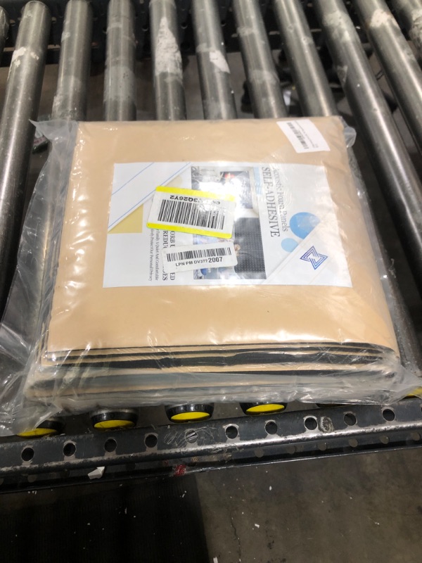 Photo 1 of 12 Pack Acoustic Panels Self-Adhesive,2"X 12" X 12" Sound Proof Foam Panels For Walls, 35kg/m³ High-Density Sound Absorbing Panels,Fire Resistant Soundproof Wall Panels Fast Expand,Sound Absorption