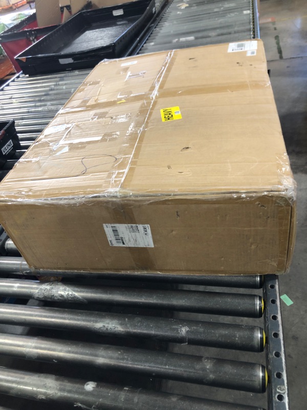 Photo 1 of *INCOMPLETE, DAMAGED** Foldable Baby Playpen,Wooden Playpen for Babies and Toddlers,63×63×24in Baby Activity Center Play Area,Play Pen for Babies 6-12 Months,Fence Play Yard One-Key Folding,Stable and Skid-Proof